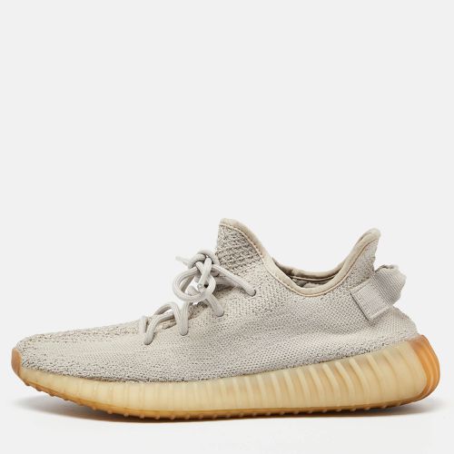 Knit Fabric Boost 350 V2 Sesame Sneakers Size 41 1/3 - Yeezy x Adidas - Modalova