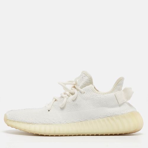 Knit Fabric Boost 350 V2 Cream Sneakers Size 41 1/3 - Yeezy x Adidas - Modalova