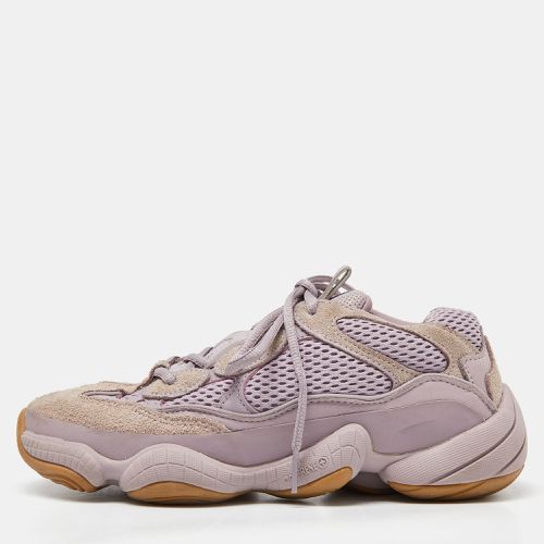 Adidas x Yeezy Knit Fabric and Suede Boost Yeezy 500 Soft Vision Sneakers Size 38 - Yeezy x Adidas - Modalova