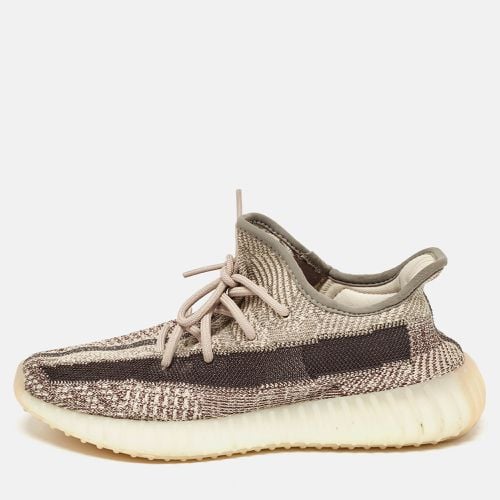 Brown Knit Fabric Boost 350 V2 Zyon Sneakers Size 40 - Yeezy x Adidas - Modalova