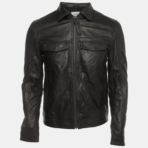 Leather Zip Front Jacket S - Zadig & Voltaire - Modalova