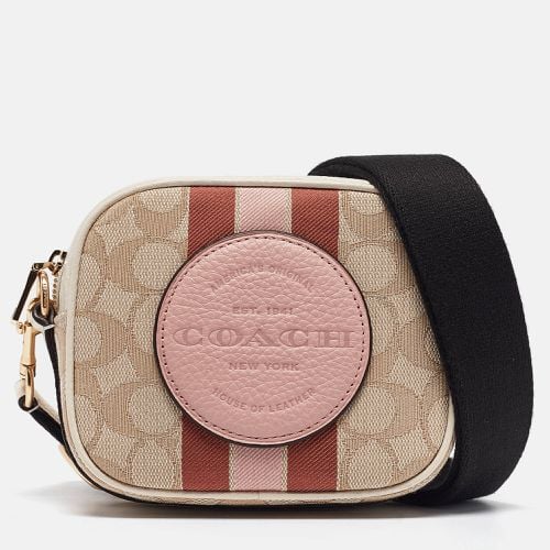 Signature Canvas and Leather Dempsey Crossbody Bag - Coach - Modalova