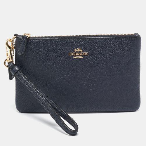 Leather Small Wristlet Pouch - Coach - Modalova