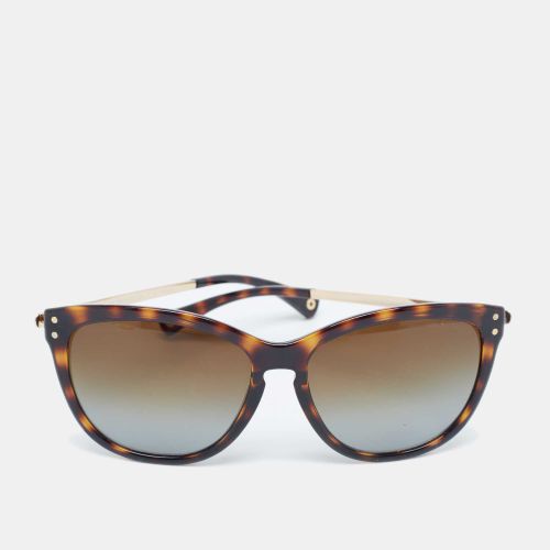 Tortoise/ Gradient L072 Celia Cat-Eye Sunglasses - Coach - Modalova