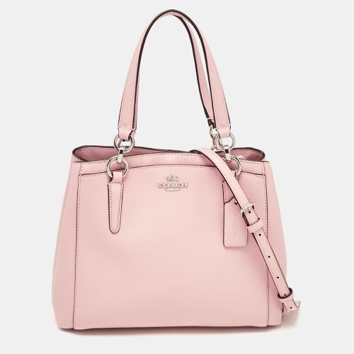 Coach Pink Leather Minetta Tote - Coach - Modalova