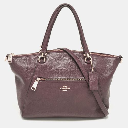 Pebbled Leather Prairie Satchel - Coach - Modalova