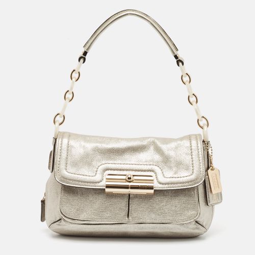 Leather Kristin Flap Shoulder Bag - Coach - Modalova