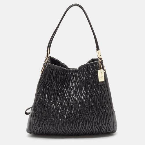 Gathered Twist Leather Madison Phoebe Shoulder Bag - Coach - Modalova