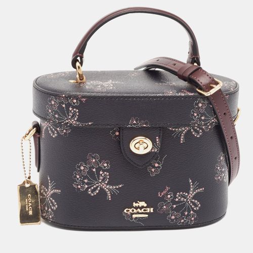 Ribbon Bouquet Print Leather Kay Crossbody Bag - Coach - Modalova