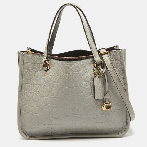 Signature Embossed Leather Tyler Carryall Tote - Coach - Modalova