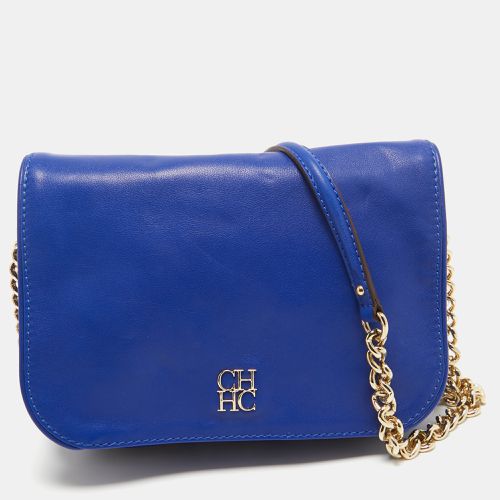 Leather New Baltazar Flap Shoulder Bag - Carolina Herrera - Modalova