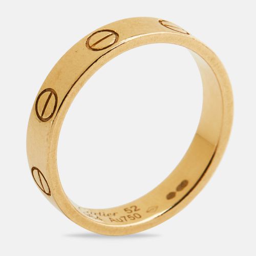 Love 18k Gold Wedding Band Ring Size 52 - Cartier - Modalova