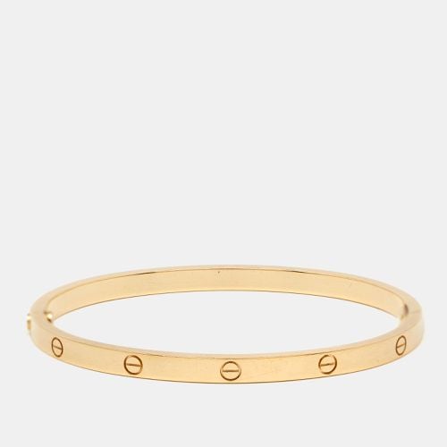 Love 18K Gold Narrow SM Bracelet 16 - Cartier - Modalova