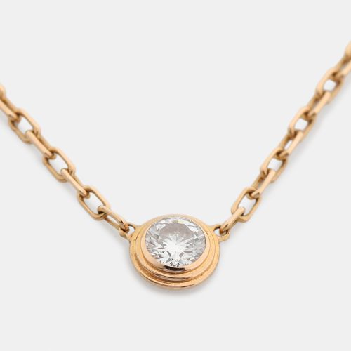 D'Amour Diamond 18k Yellow Model Chain Necklace - Cartier - Modalova