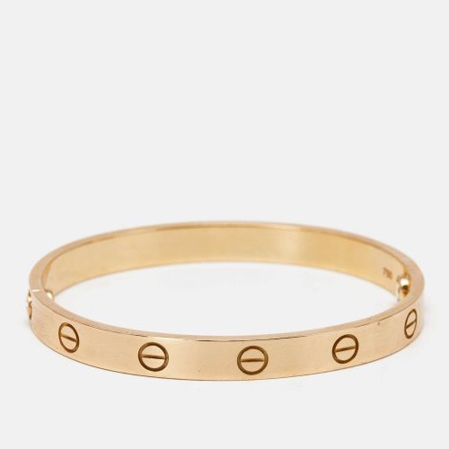 Love 18k Gold Classic Model Bracelet 16 - Cartier - Modalova