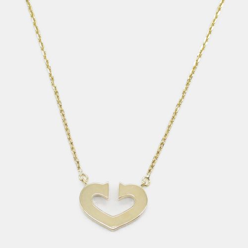 C De Heart 18K Gold Pendant Necklace - Cartier - Modalova