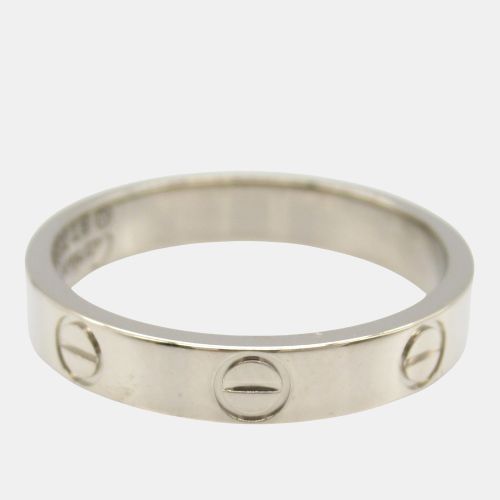 Love 18K Gold Band Ring EU 53 - Cartier - Modalova