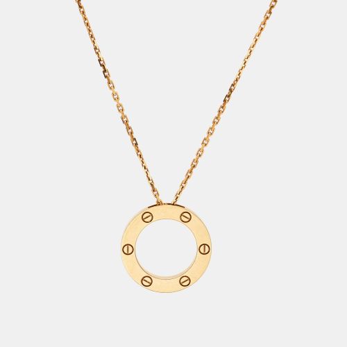 Love 18k Rose Necklace - Cartier - Modalova