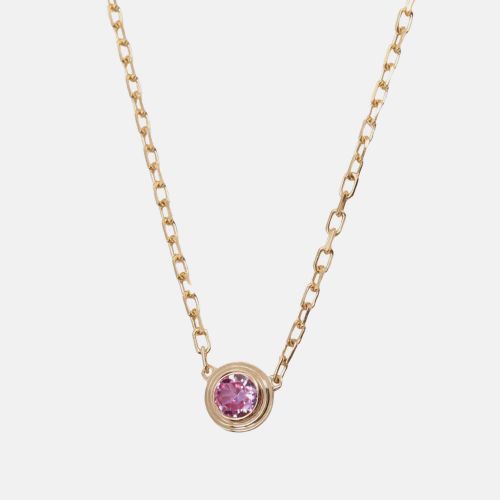 K Rose and Pink Saphhire d'Amour Pendant Necklace - Cartier - Modalova