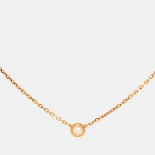 D'Amour Diamond 18k Rose XS Model Necklace - Cartier - Modalova