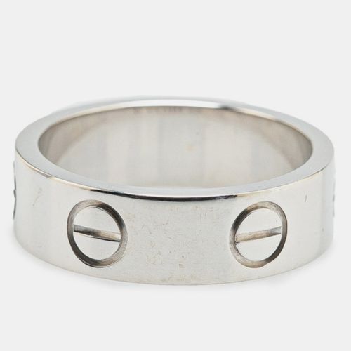 K Gold Love Band Ring EU 50 - Cartier - Modalova