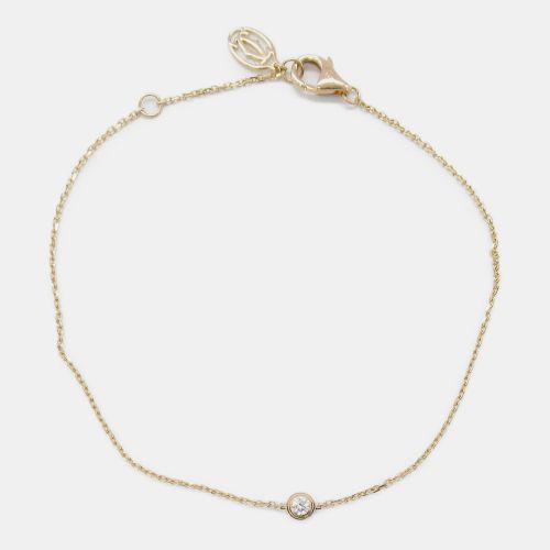 K Rose and Diamond d'Amour Chain Bracelet - Cartier - Modalova