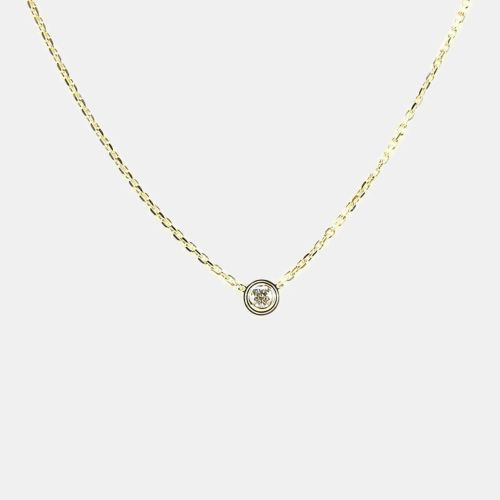 K Gold and Diamond D'amour Pendant Necklace - Cartier - Modalova