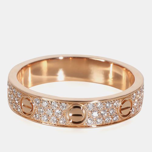 K Rose Love Pave Diamond Band EU 51 - Cartier - Modalova