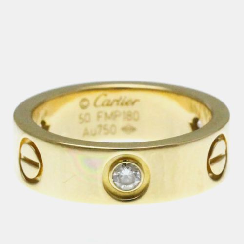 Love Gold Diamond Ring EU 50 - Cartier - Modalova