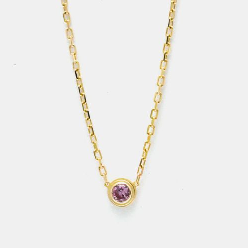 K Rose and Sapphire D'amour Pendant Necklace - Cartier - Modalova