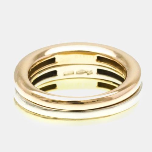 K Yellow, Rose, Gold Trinity Stack Band Ring EU 54 - Cartier - Modalova