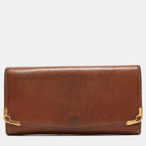 Leather Marcello de Flap Wallet - Cartier - Modalova