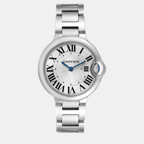 Stainless Steel Ballon Bleu W6920084 Quartz Women's Wristwatch 33 mm - Cartier - Modalova