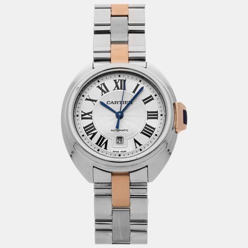 Stainless Steel Cle de W2CL0004 Automatic Women's Wristwatch 31 mm - Cartier - Modalova