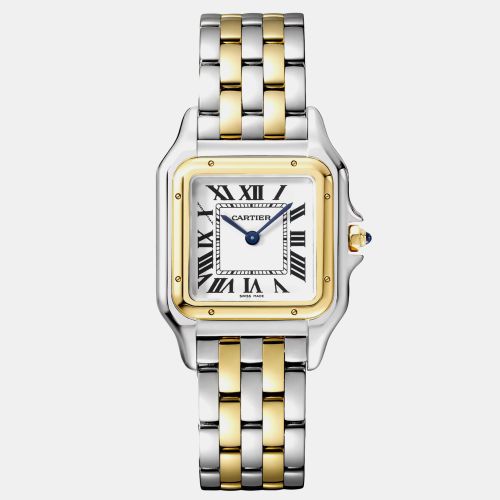 Multicolor Stainless Steel 18k Yellow Gold Panthere Quartz Women's Wristwatch 29mm - Cartier - Modalova