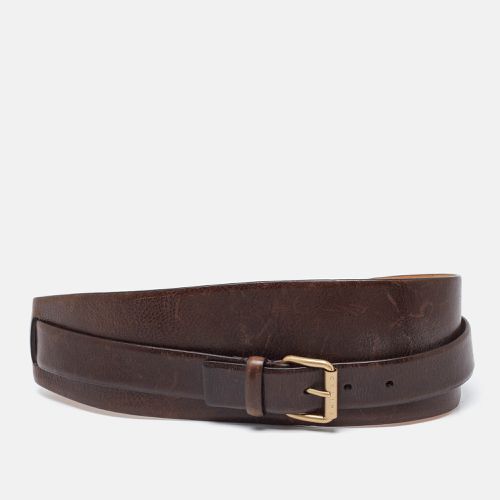 Leather Buckle Waist Belt S - Celine - Modalova