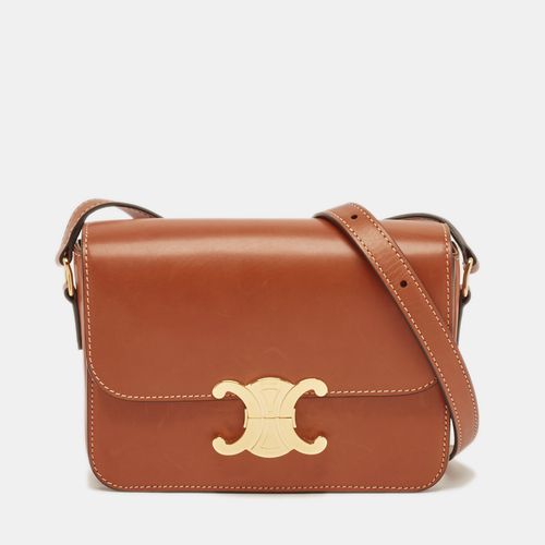 Leather Triomphe Shoulder Bag - Celine - Modalova