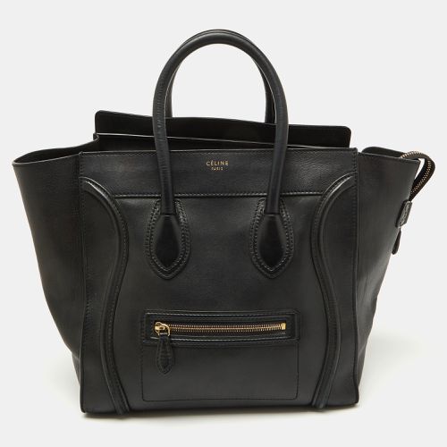 Leather Mini Luggage Tote - Celine - Modalova