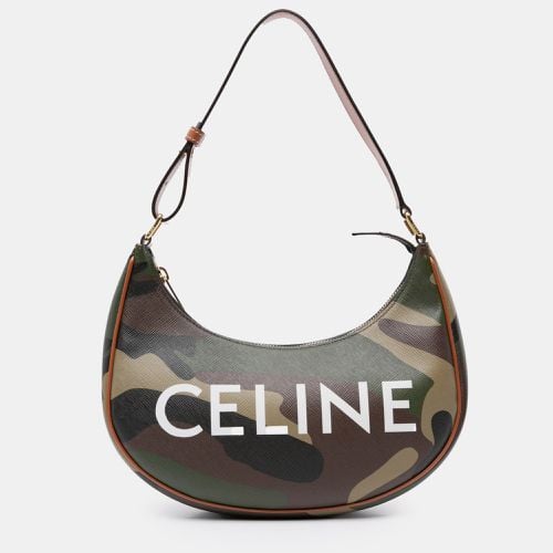 Coated Canvas Camouflage Ava Shoulder Bag - Celine - Modalova