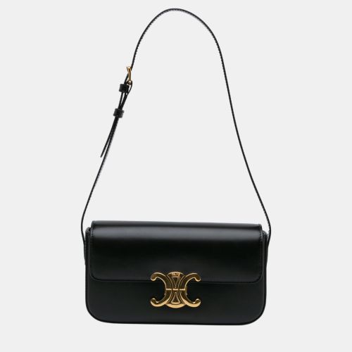 Triomphe Leather Claude Shoulder Bag - Celine - Modalova