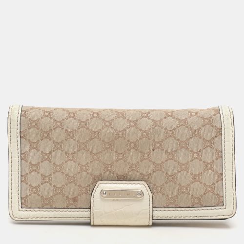 Cream Macadam Canvas Triomphe Vintage French Wallet - Celine - Modalova