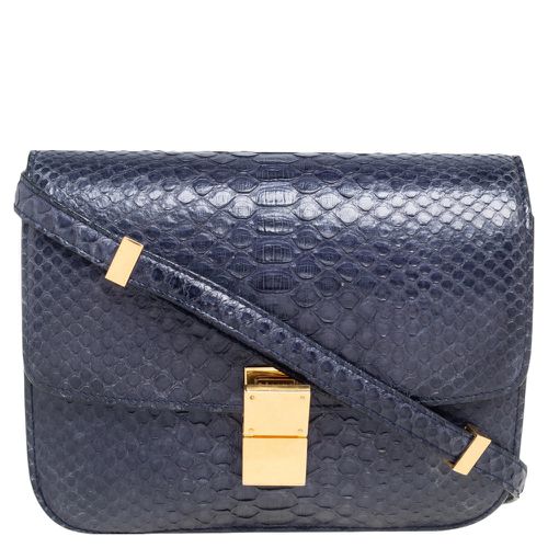 Python Medium Classic Box Shoulder Bag - Celine - Modalova