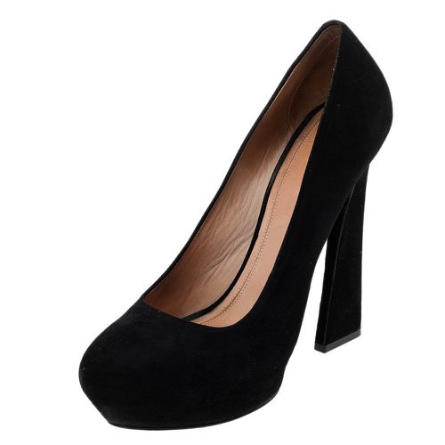 Suede Platform Pumps Size 38 - Celine - Modalova