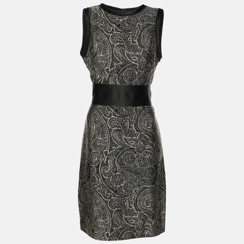 Monochrome Jacquard Fabric Midi Sleeveless Dress M - CH Carolina Herrera - Modalova