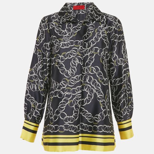 Printed Satin Blouse M - CH Carolina Herrera - Modalova