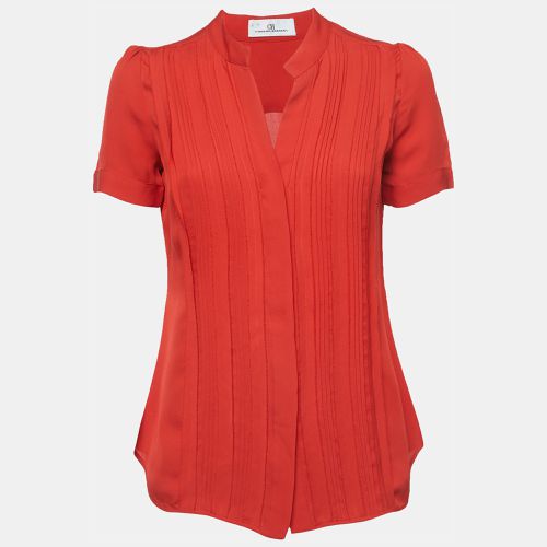 CH Carolina Herrera Red Silk Top S - CH Carolina Herrera - Modalova