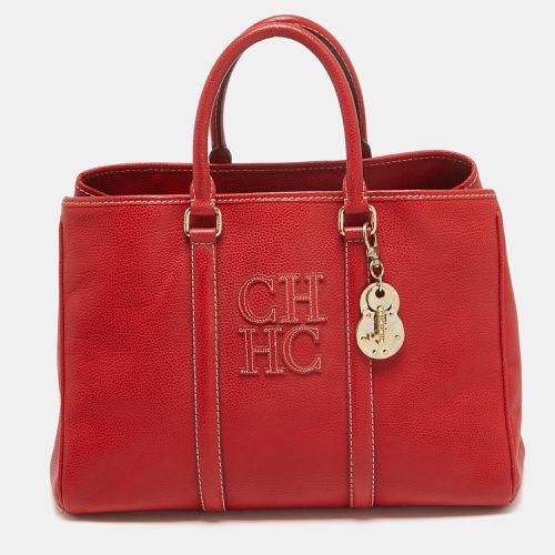 Grained Leather Matteo Tote - CH Carolina Herrera - Modalova