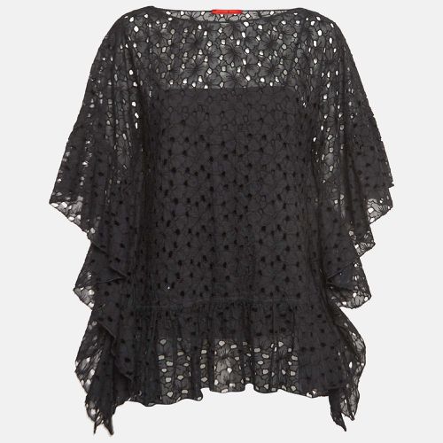 Floral Lace Oversized Kaftan Top XS - CH Carolina Herrera - Modalova