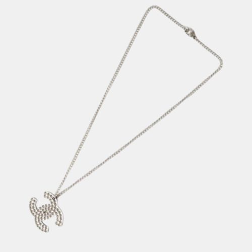 CC Crystals Tone Pendant Necklace - Chanel - Modalova