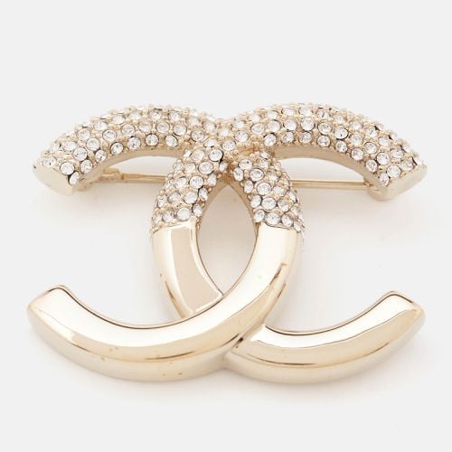 Strass CC Crystals Tone Brooch - Chanel - Modalova